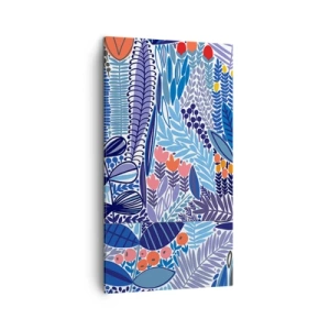 Tablou pe pânză - Grădină havaiană - 45x80 cm