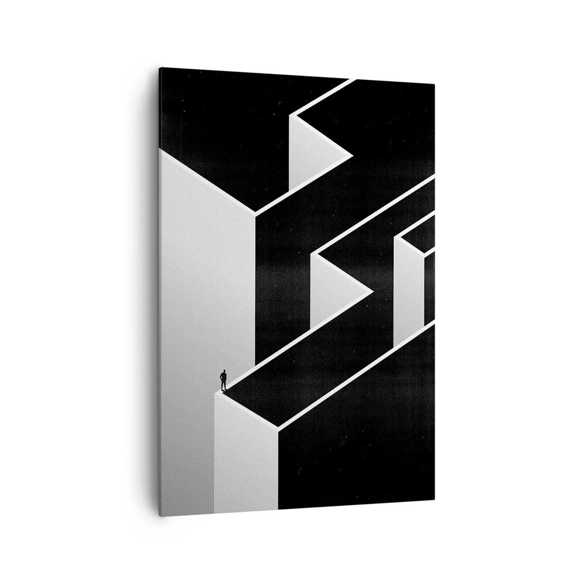 Tablou pe pânză - Singurătate la vârf - 70x100 cm