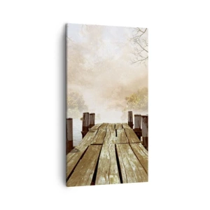 Tablou pe pânză - Tristețea blândă a toamnei - 45x80 cm