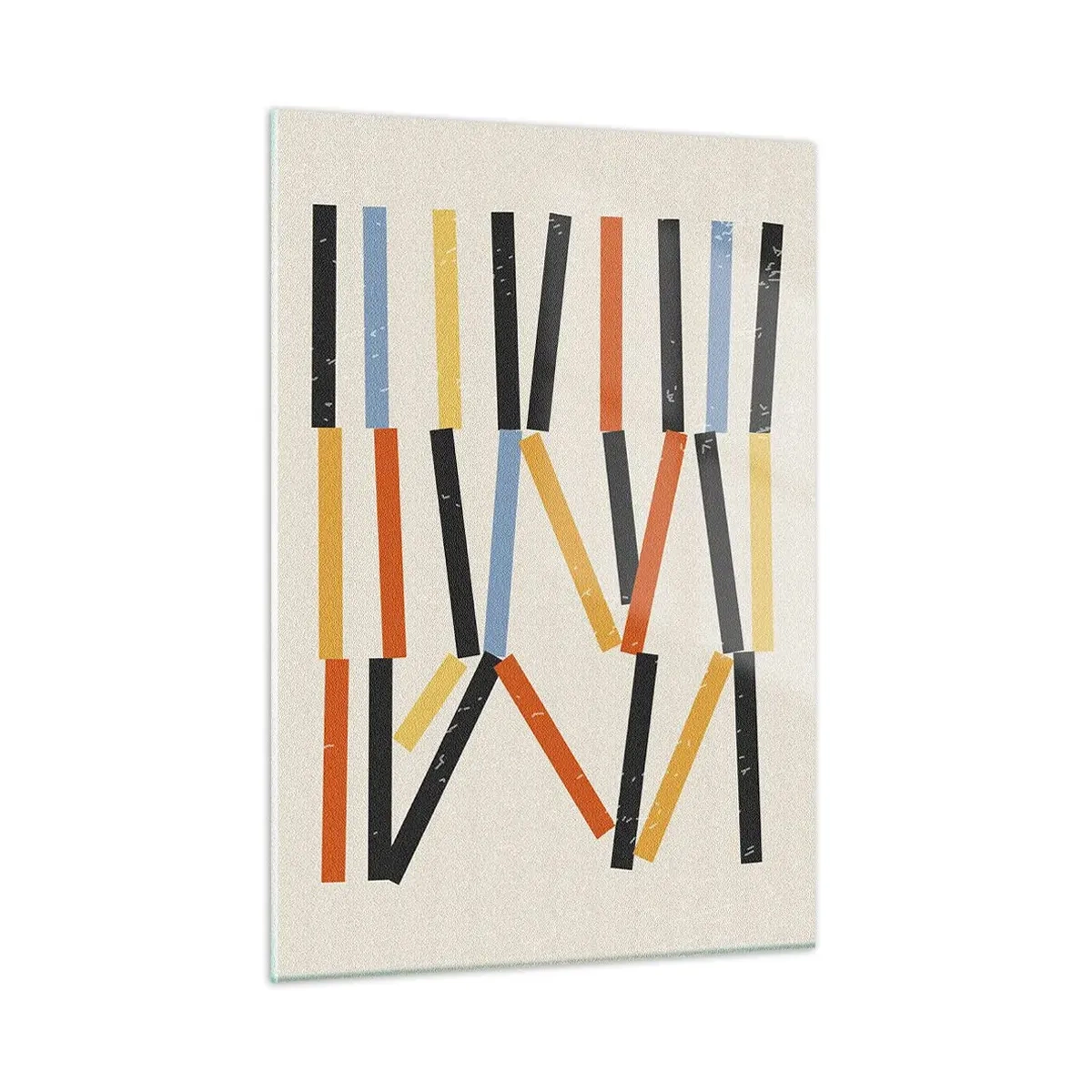 Tablou pe sticlă - Compoziție la nivel - 50x70 cm