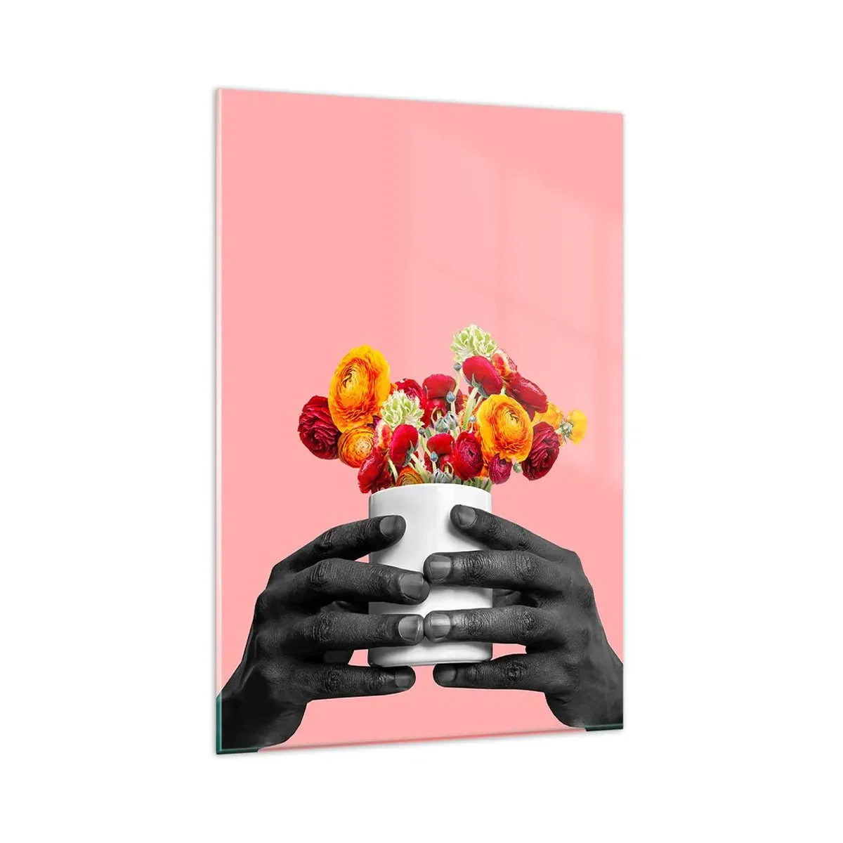 Tablou pe sticlă - Apoteoza vieții - 80x120 cm