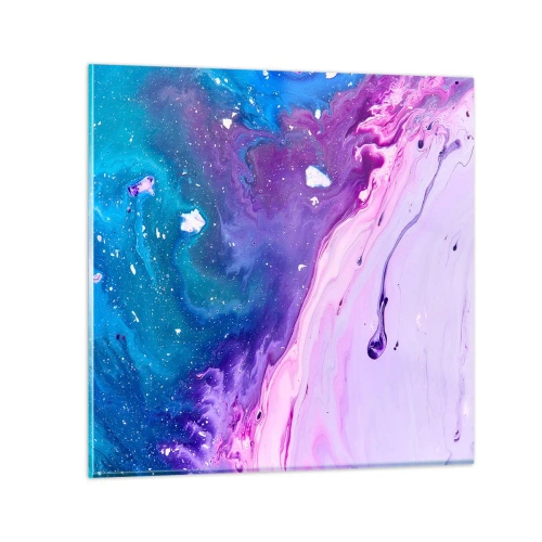 Tablou pe sticlă - Yin și yang - 70x70 cm