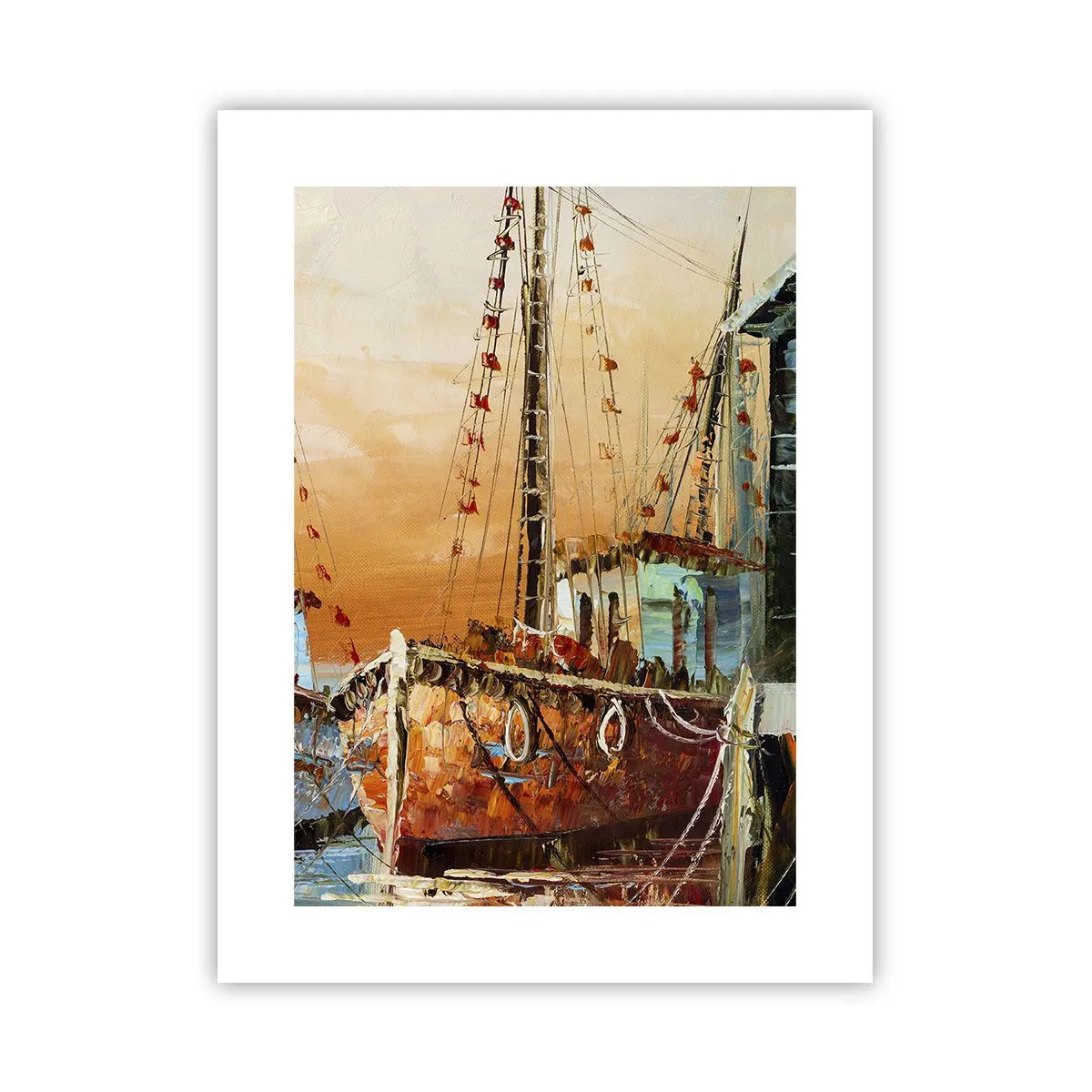 Poster - Întoarcere pașnică - 30x40 cm