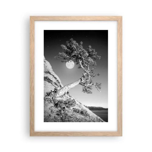 Poster în ramă de stejar deschis - Războinicul victorios - 30x40 cm
