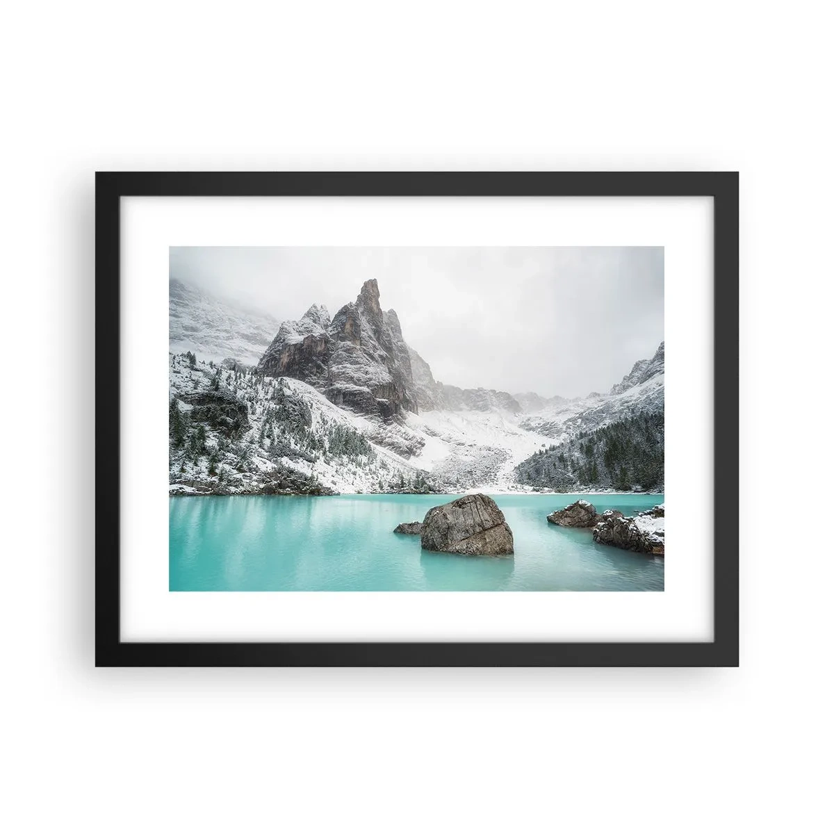 Poster în ramă neagră - De veghe - 40x30 cm