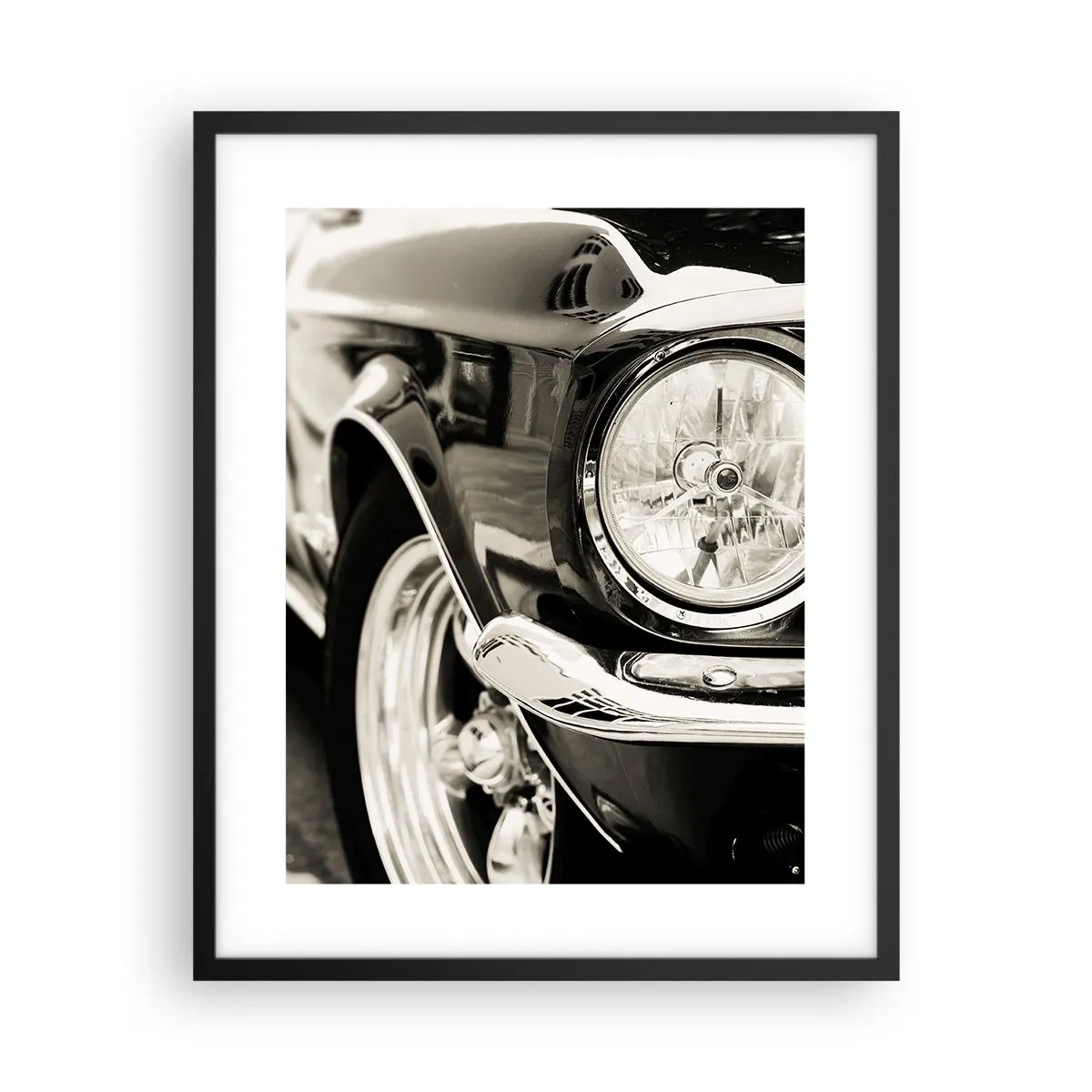 Poster în ramă neagră - Strălucire durabilă - 40x50 cm
