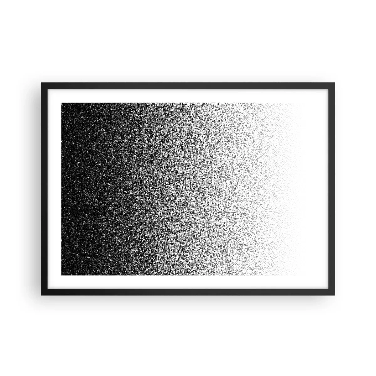 Poster în ramă neagră - Spre lumină - 70x50 cm