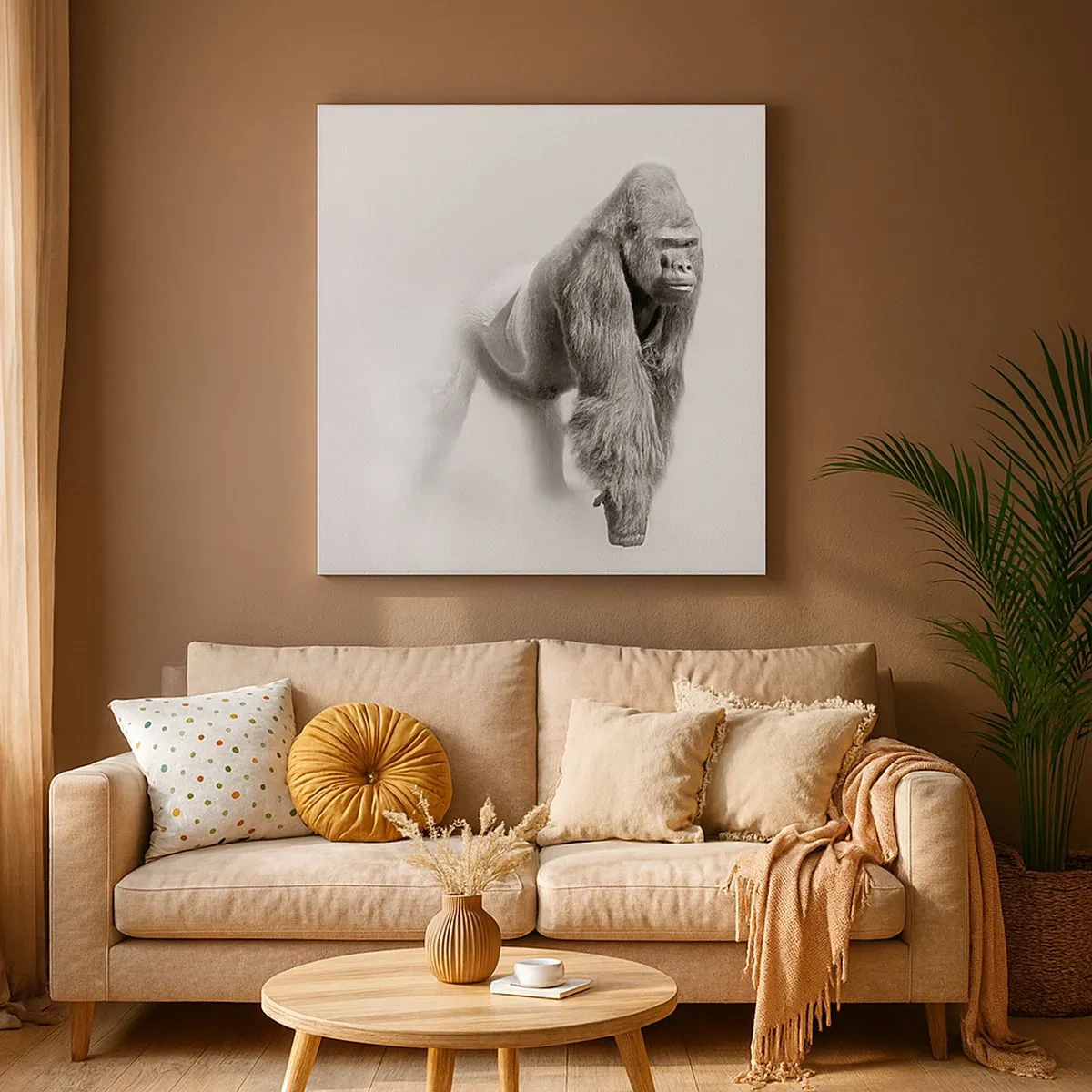 Tablou pe pânză - Încrezător în puterea lui - 30x30 cm