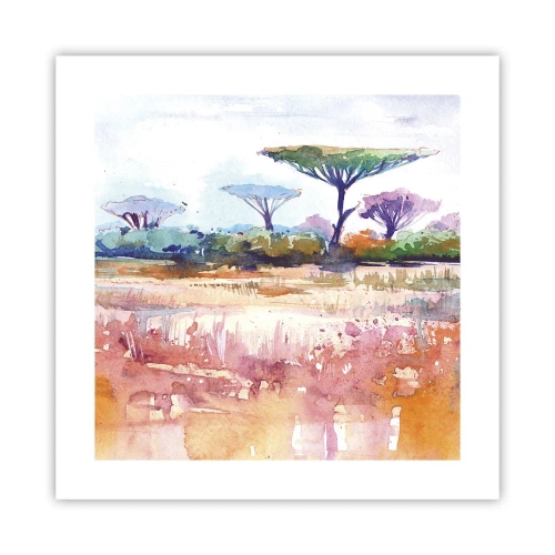 Poster - Culorile savanei - 40x40 cm