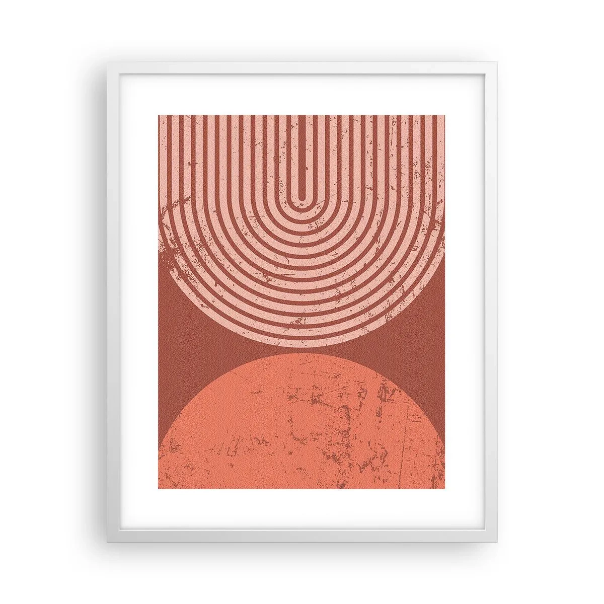 Poster în ramă albă - Relație strânsă - 40x50 cm