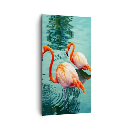 Tablou pe pânză - Suntem bune de revistele de modă - 55x100 cm