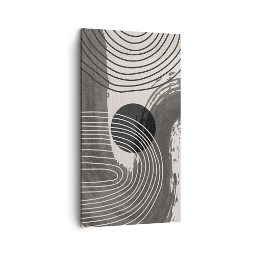 Tablou pe pânză - Ovalul câștigă - 45x80 cm