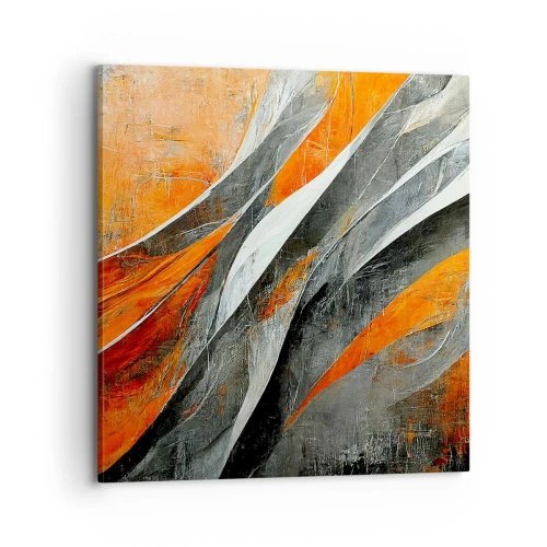 Tablou pe pânză - Căldură și frig - 70x70 cm
