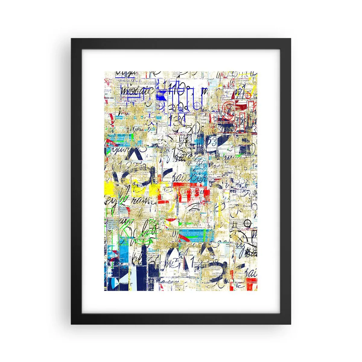 Poster în ramă neagră - Pur și simplu plăcut pentru ochi - 30x40 cm