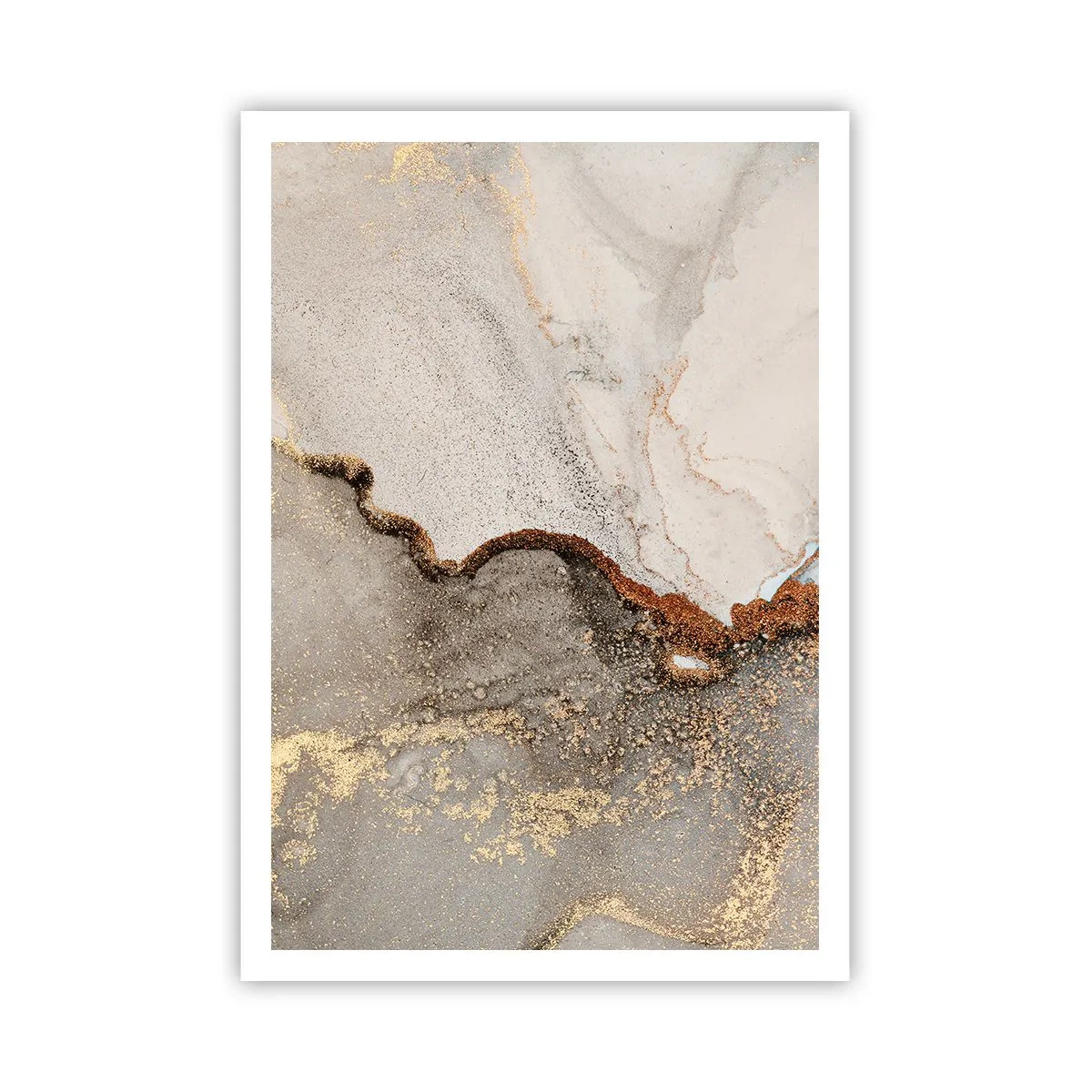 Poster - La granița culorilor - 70x100 cm