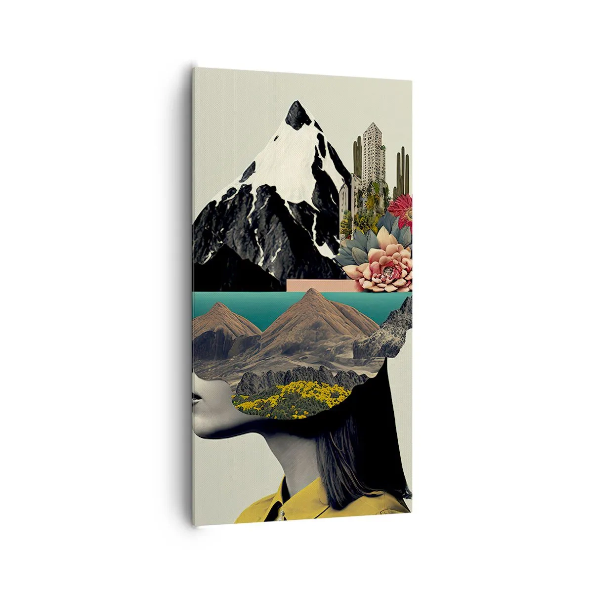 Tablou pe pânză - Femeia - întotdeauna un mister - 65x120 cm