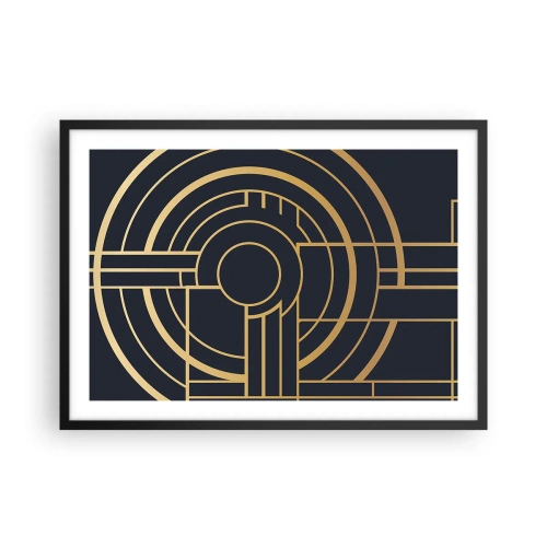 Poster în ramă neagră - Întoarcerea lucrurilor - 70x50 cm