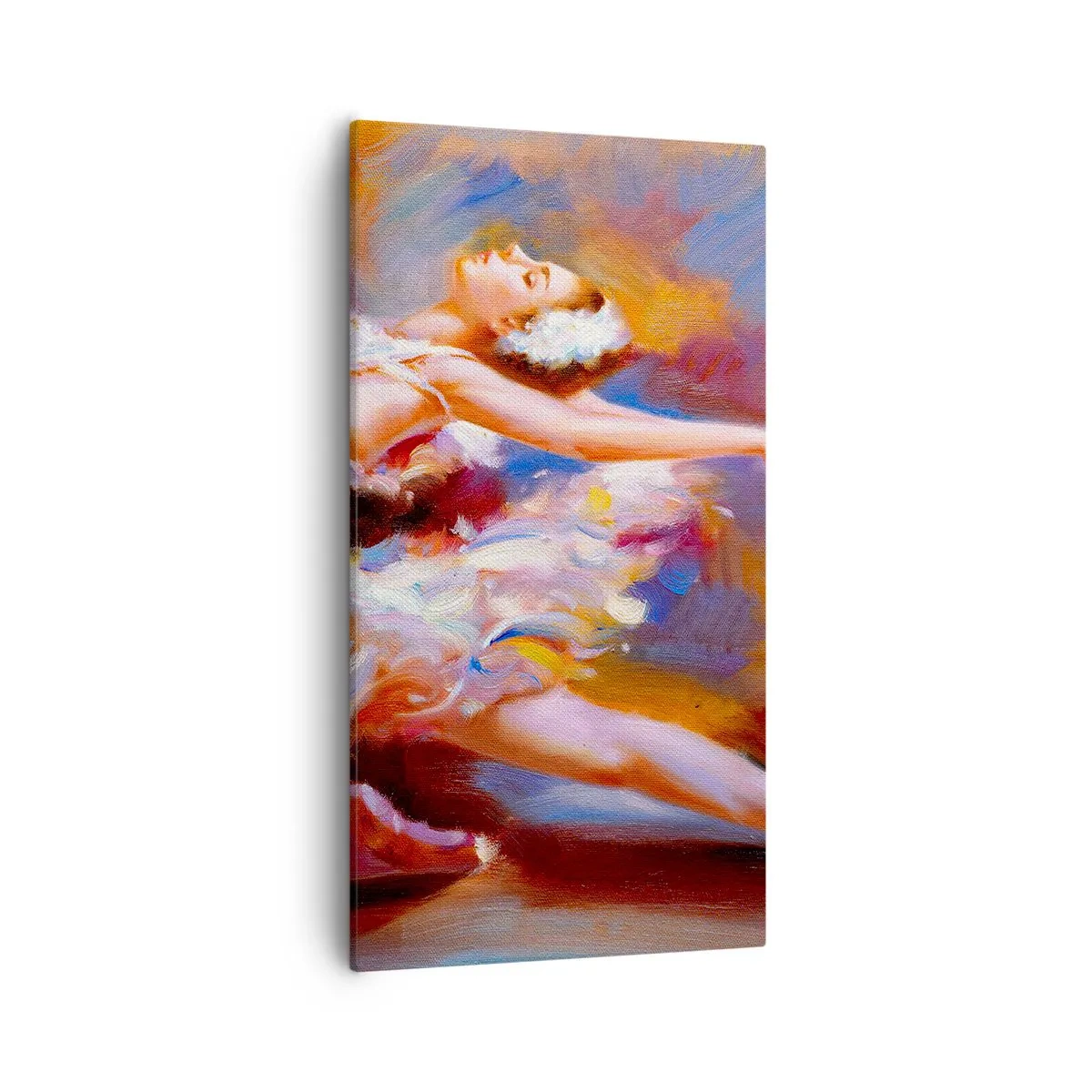 Tablou pe pânză - Harul lebedei - 55x100 cm