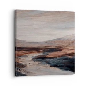 Tablou pe pânză -  Valea liniștită - 30x30 cm