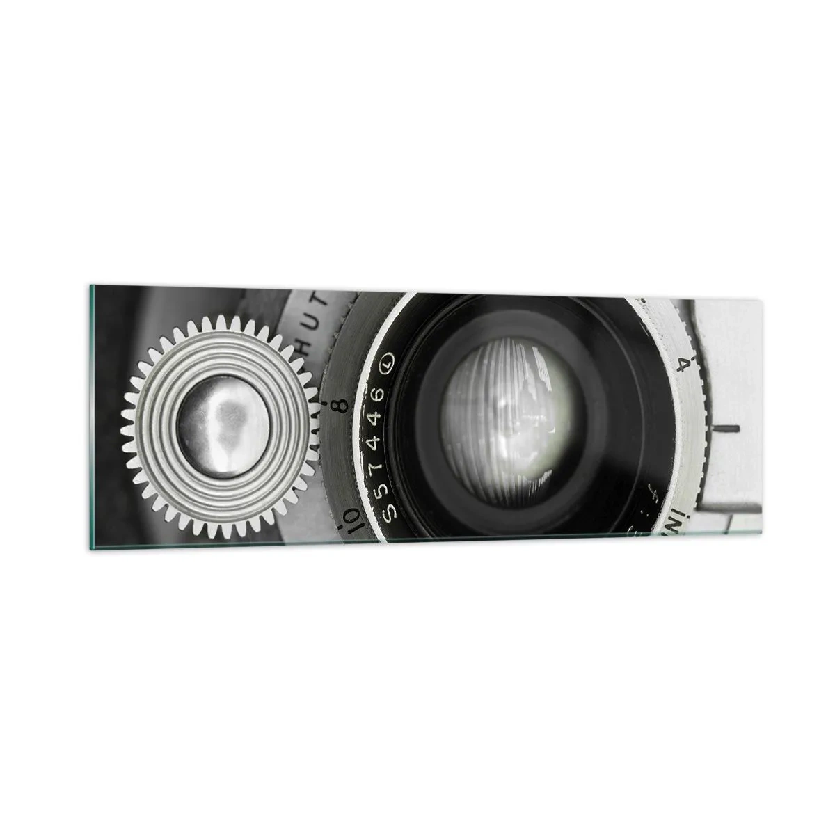 Tablou pe sticlă - Povestea de la Hollywood - 90x30 cm