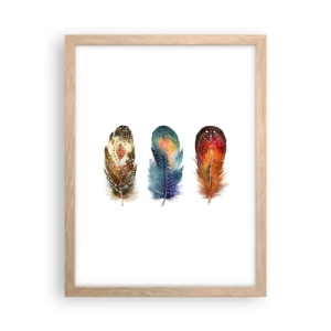 Poster în ramă de stejar deschis - Ritualuri, rituri, mistere - 30x40 cm