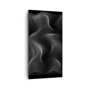 Tablou pe pânză - Dansul luminii în spațiu - 55x100 cm