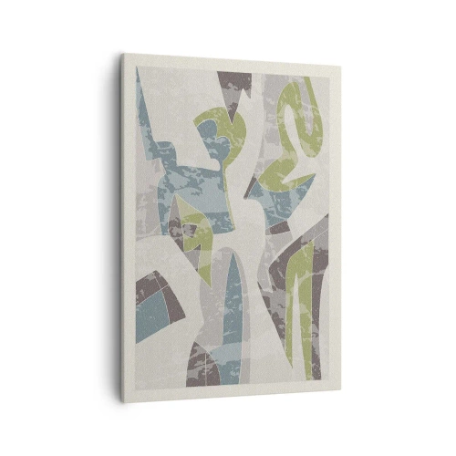 Tablou pe pânză - Compoziție din spatele geamului - 50x70 cm