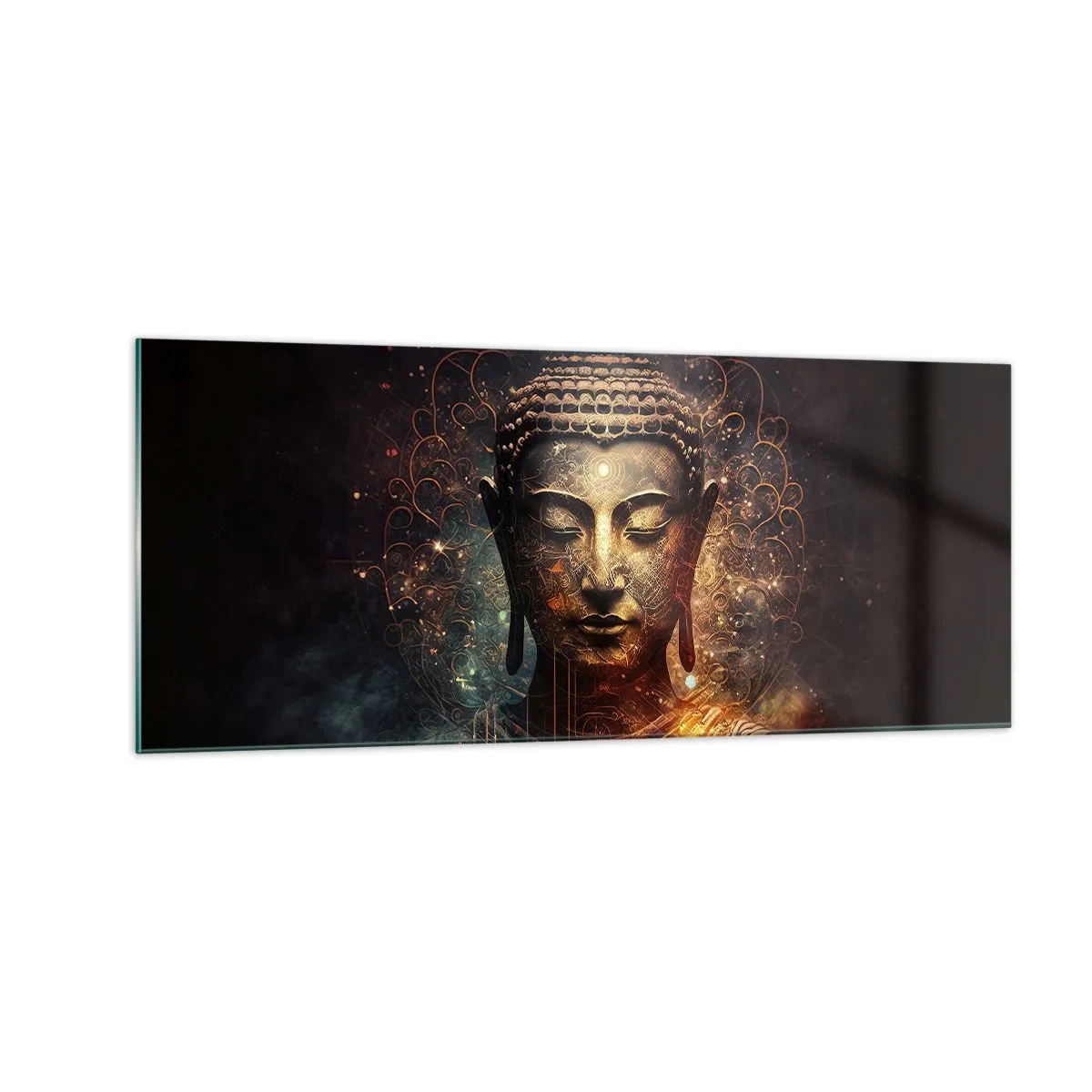 Tablou pe sticlă - Echilibru spiritual - 100x40 cm