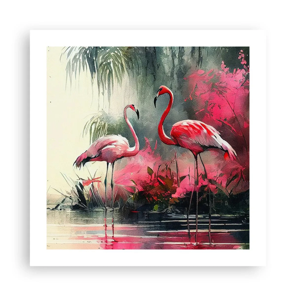 Poster - O lecție de farmec natural - 50x50 cm