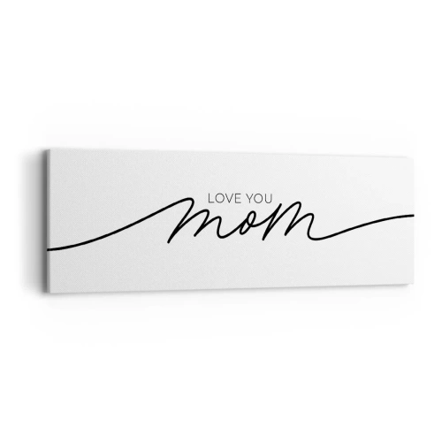 Tablou pe pânză - Mare emoție - 90x30 cm