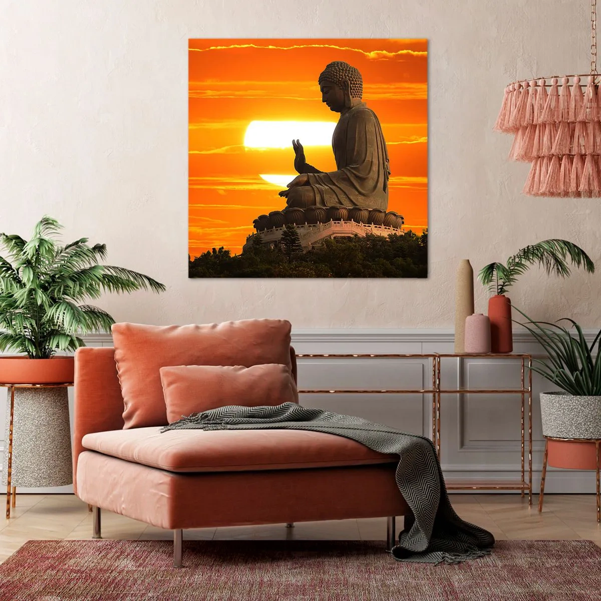 Tablou pe pânză - Fără frică de lume - 40x40 cm