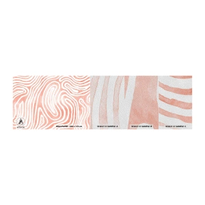 Mostră tapet Premium Sand - Într-un labirint de coral - Minimalism, Artă Modernă, Abstracția - 100x30 cm