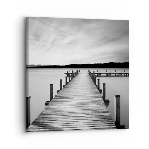 Tablou pe pânză - La adăpostul apei - pace - 30x30 cm