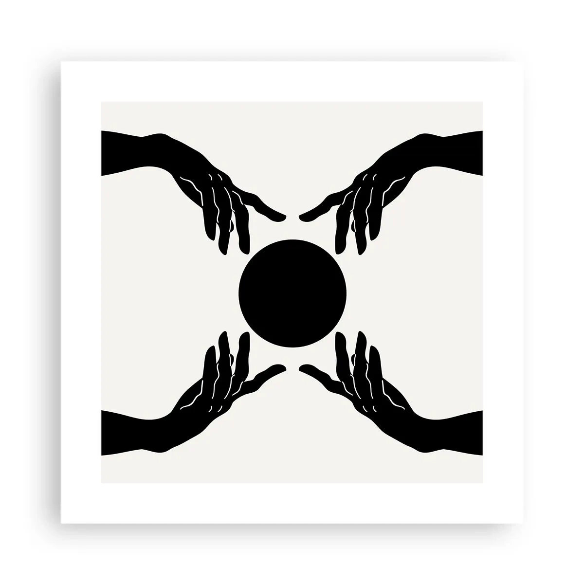 Poster - Semnul secret - 40x40 cm