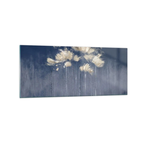 Tablou pe sticlă - Ca petalele în vânt - 120x50 cm