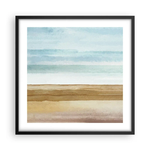 Poster în ramă neagră - Serenitate - 50x50 cm