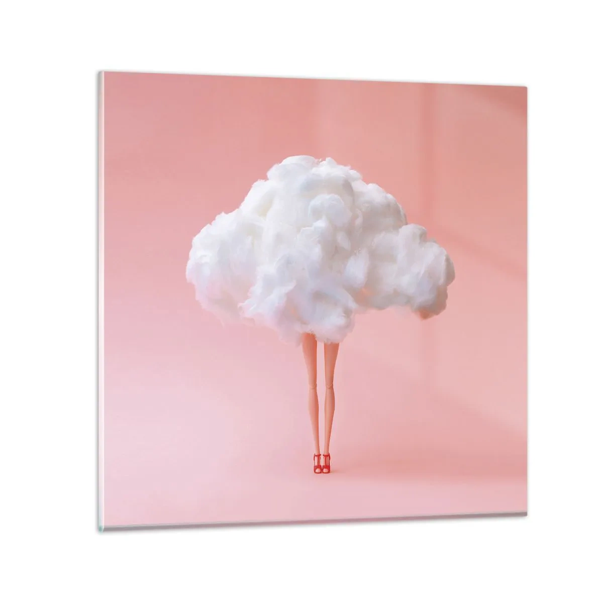 Tablou pe sticlă - Dulce promisiune - 70x70 cm