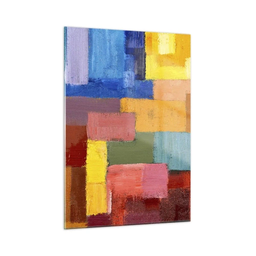 Tablou pe sticlă - Fiecare diferită, toate colorate - 50x70 cm