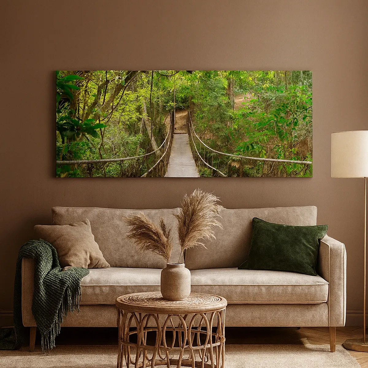 Tablou pe pânză - Pentru că în grădină crește o liană - 30x30 cm