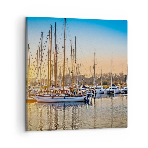 Tablou pe pânză - Vântul trebuie să doarmă și el - 50x50 cm