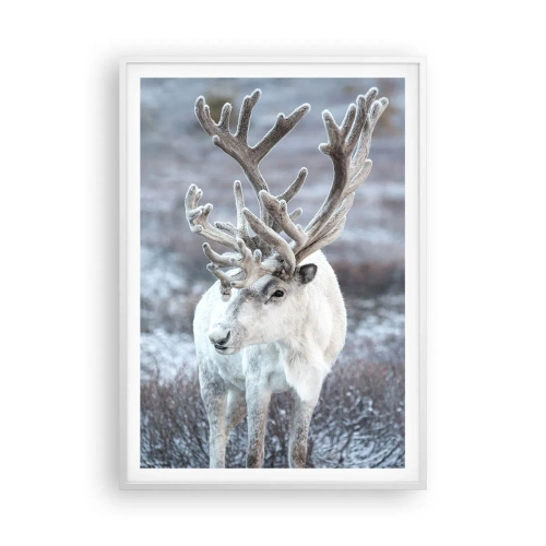 Poster în ramă albă - Portret la soare - 70x100 cm