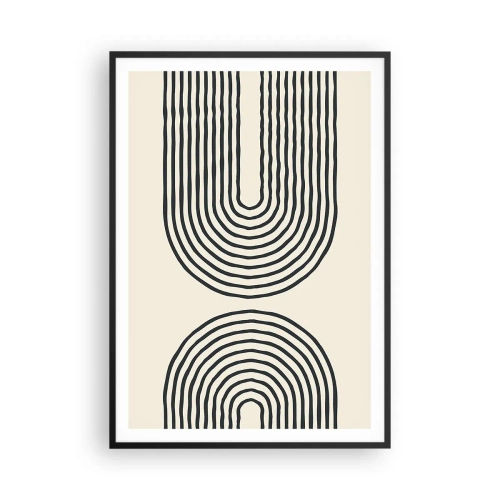 Poster în ramă neagră - În curând... - 70x100 cm