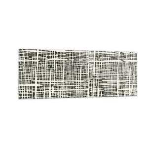 Tablou pe sticlă - O compoziție țesută - 140x50 cm