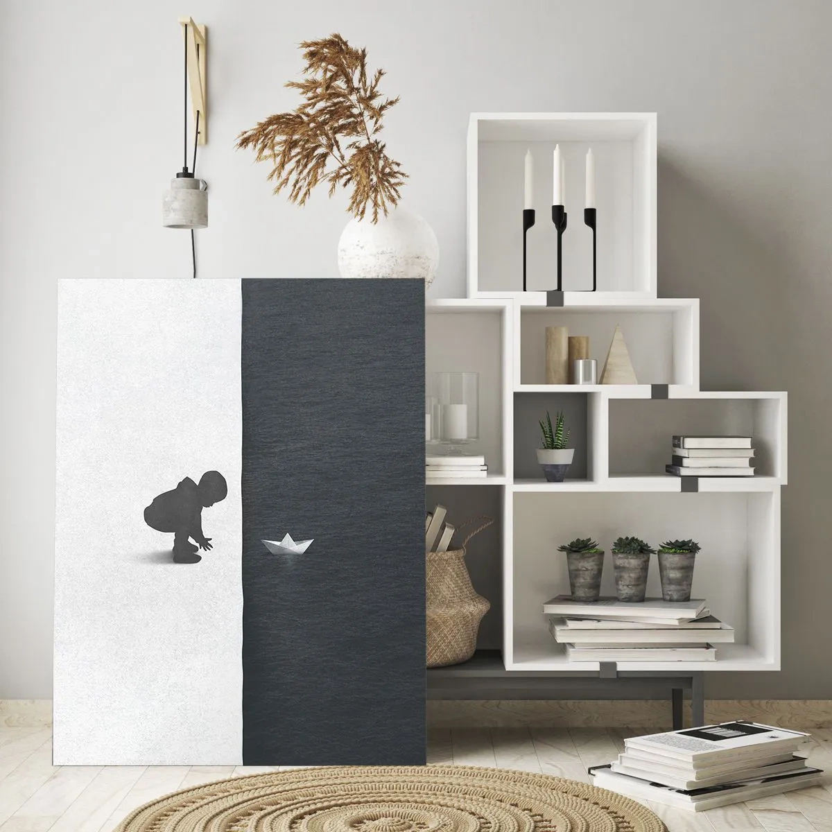 Tablou pe sticlă - Marea expediție - 80x120 cm