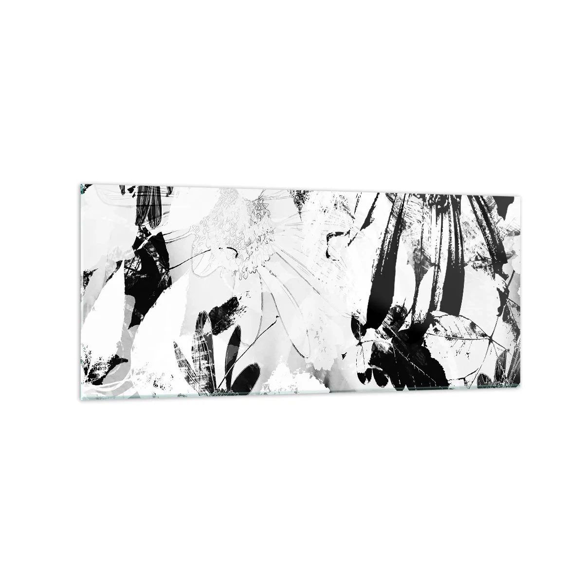 Tablou pe sticlă - Toamna în negativ - 120x50 cm