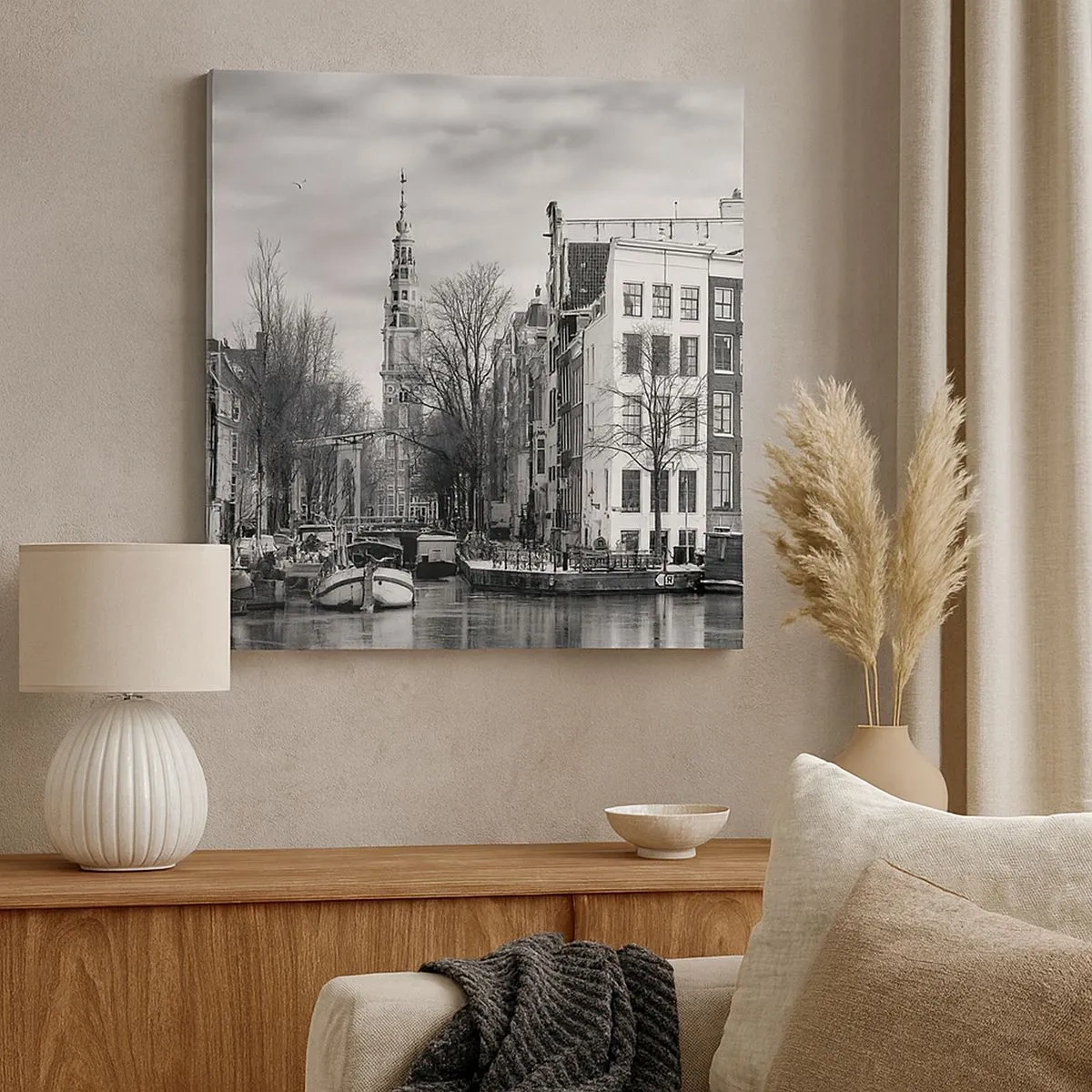 Tablou pe pânză - Amsterdam vibes - 30x30 cm