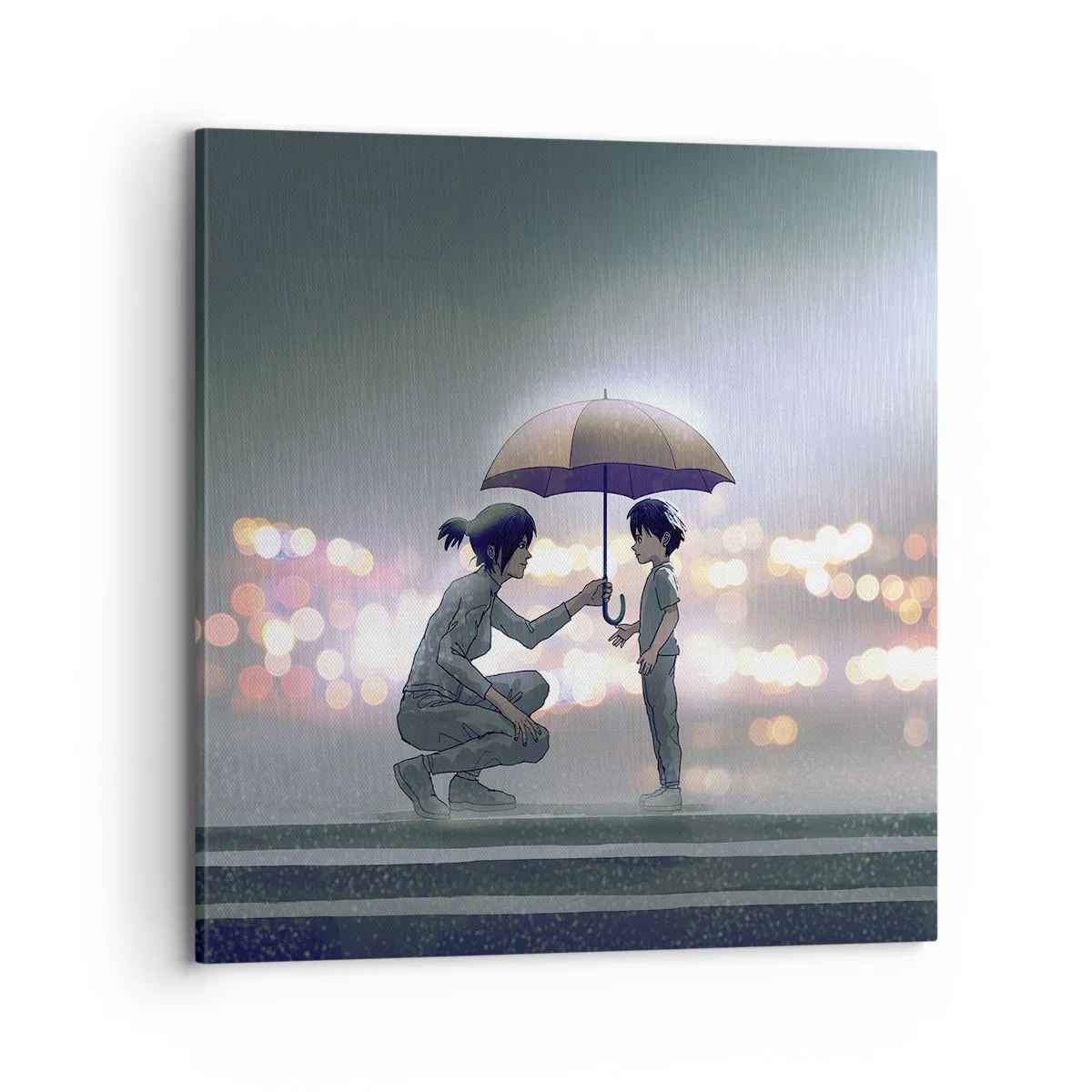 Tablou pe pânză - Și totul este bine acum - 70x70 cm