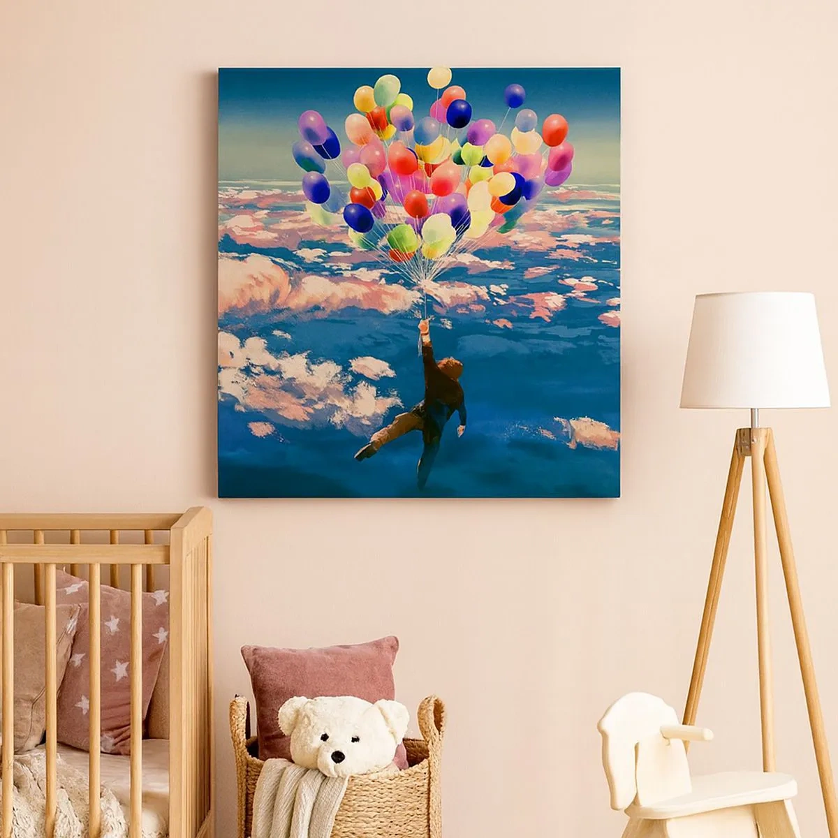 Tablou pe pânză - Un vis din copilărie devenit realitate - 30x30 cm