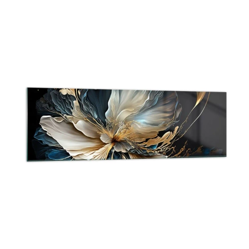 Tablou pe sticlă - Povestea unei flori de iubire - 160x50 cm