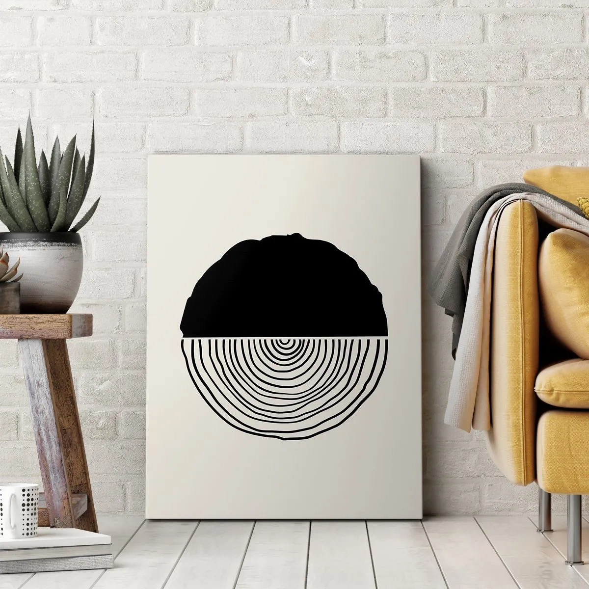 Tablou pe pânză - Jumi-juma - 45x80 cm